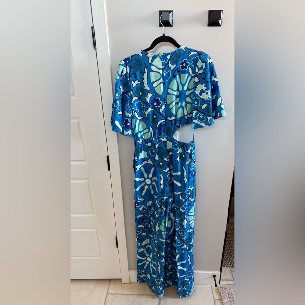 RHODE linen jumpsuit size small